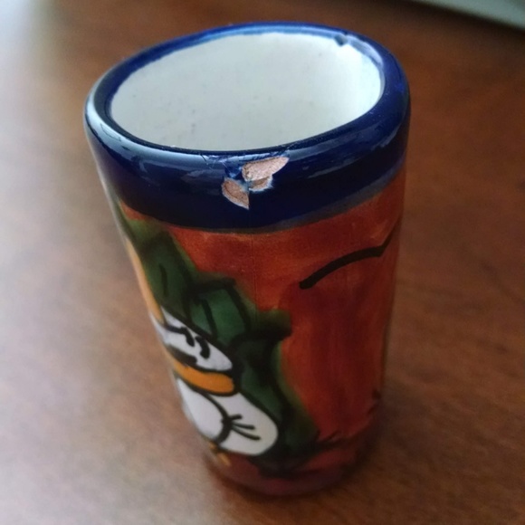 Mexican decanter and 4 shot glasses - Picture 8 of 8